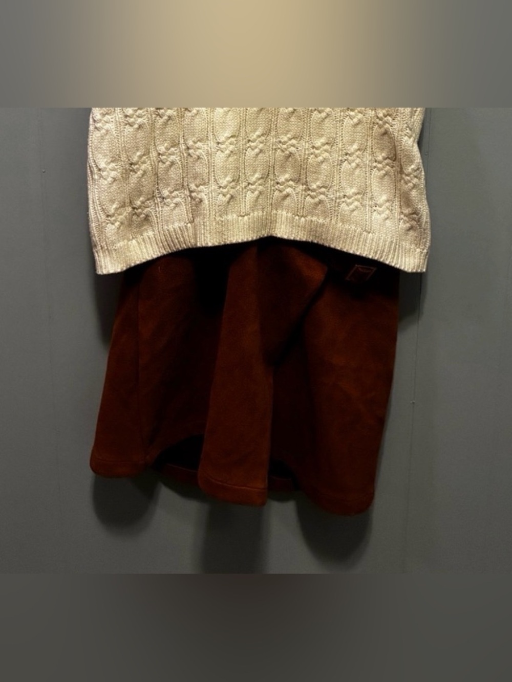 Source unknown Rust Brown Skirt